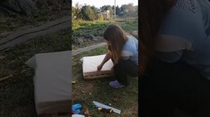 Переделка старого советского кресла.