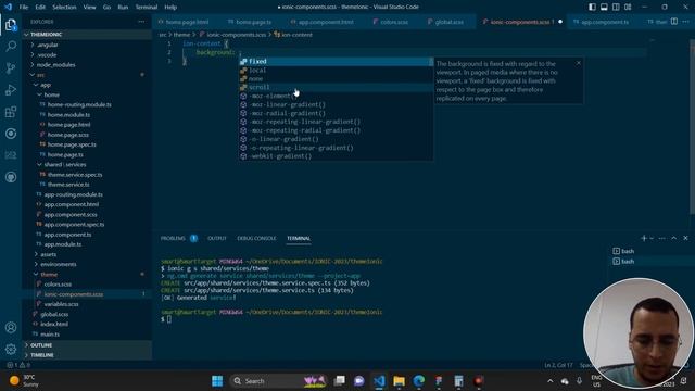 ionic theme switcher - dark/light mode смотреть онлайн
