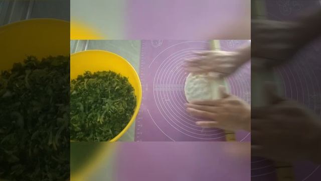 Самса из шпината!!! Мазали сомса! Suqoq somsa!!! Готовим с любовью Албатта тайёрлаб куринг! смотреть онлайн