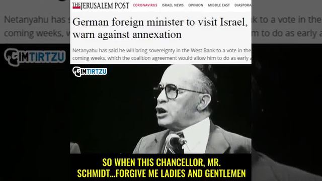 Menachem Begin's Response to Annexation criticism смотреть онлайн