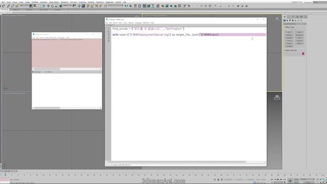 3dsMax Python Text File Data Extraction