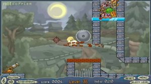 Roly-poly Cannon: Bloody Monsters Pack 2 Levels 31-40 Walkthrough