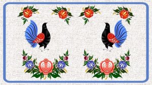 Видео футаж . Народные промыслы. Танец  "Матрешки"