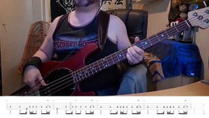 Metallica - Turn The Page (Bass Cover w/ Bass Tabs)