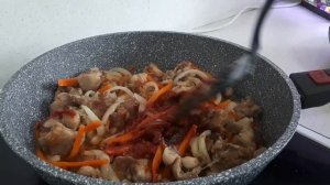 Нут с мясом индейки. Восхитительный ореховый вкус