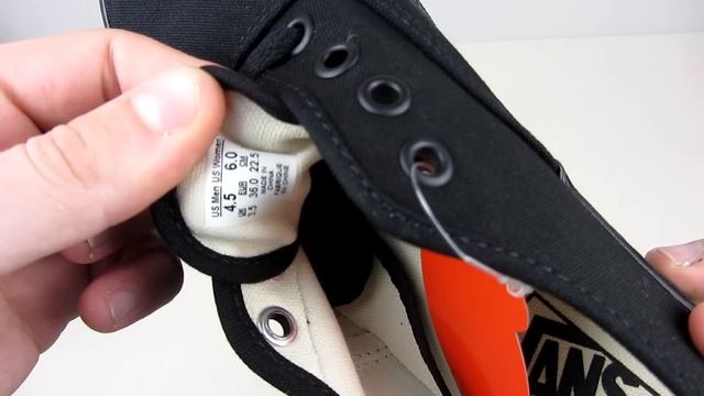 Посылка с eBay | Vans Authentic Black & Vans Era 59 Black смотреть онлайн