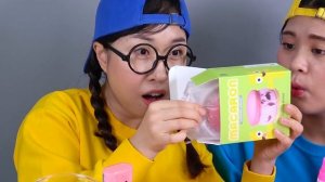 Розовое десертное медовое желе Мукбанг ДОНА DONA