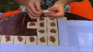 Пельмени в соусе. Упрощённая  чучвара.