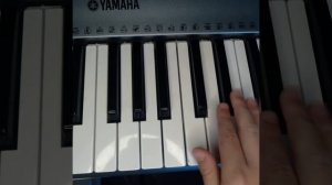 Очень грустная мелодия на пианино для начинающих ?