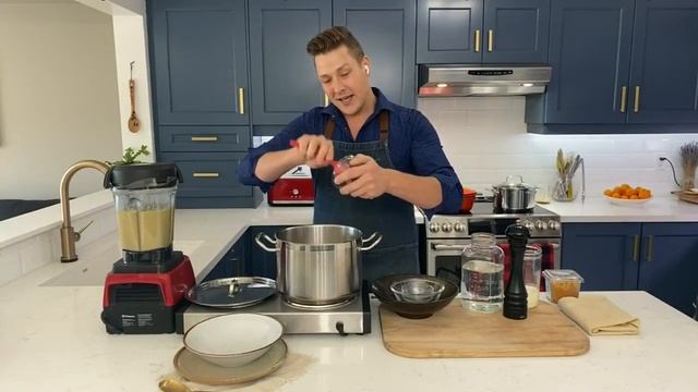 A mouthwatering potato miso soup