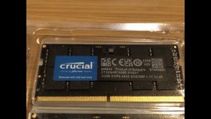 Maxing out Upgrade for Alienware x17 R2 Crucial Memory 64GB DDR5 4800 MHz SO-DIMM  Kit (2 x 32GB)