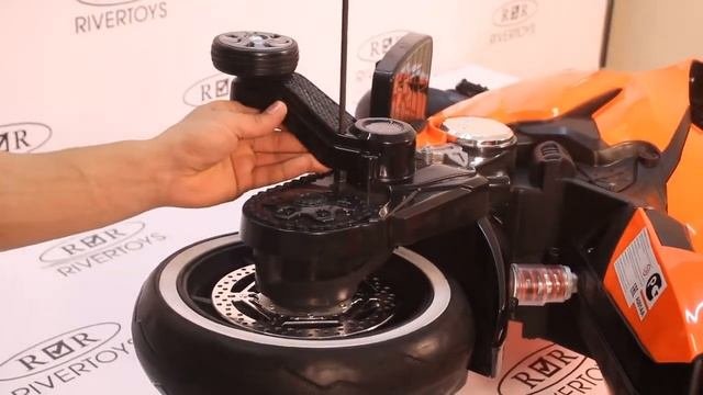 Сборка детского электромотоцикла RiverToys А001АА