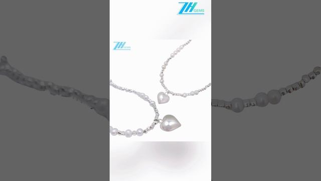 Natural Freshwater smooth beads  Pearl Bracelet Tiny White Pearl Bracelet   925 Sterling Silver 07