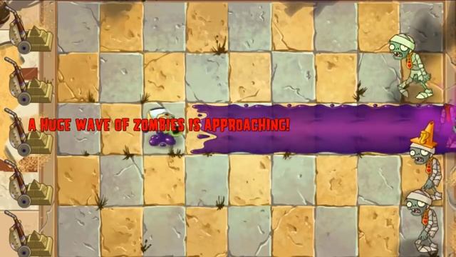 Peashooter Level 1 Power-Up! vs Robo Cone, Football Zombie! смотреть онлайн