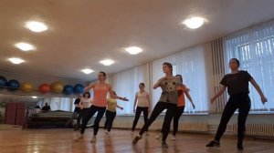 Танцевальная аэробика. Связка. Финал