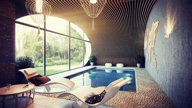 Мир прекрасного! Интерьеры разных стран.Бионика.В сопровождении красивой музыки. смотреть онлайн