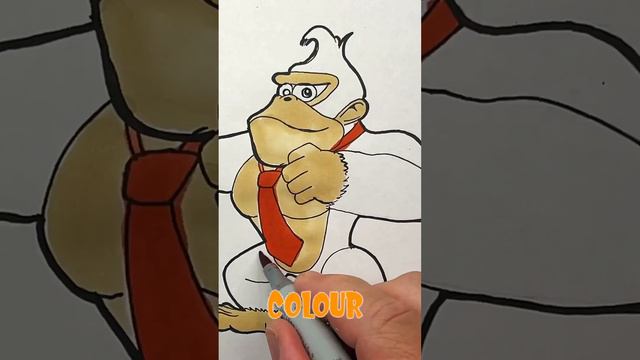 ✍️ Donkey Kong from Super Mario Movie