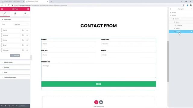 Add A Custom Message After You Submit A Form In Jupiter X