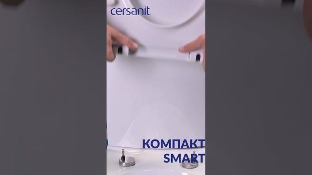 Безободковый унитаз Cersanit Smart Clean On #ремонт #cersanit #унитаз