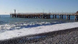 СОЧИ ЗИМОЙ! Море, солнце, пляж в Дагомысе. Сочи 2020