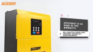 Suoer 380V 5.5KW three-phase solar pump inverter