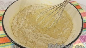 Блины с тёртыми яблоками на молоке