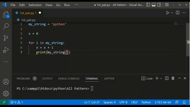 Python Pattern || Python Alphabates Pattern || How do you program a pattern in python?