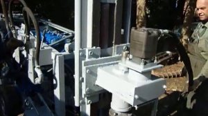 Буровая установка гидравлическая самоходная (МГБУ)конструкции Артура Кочарова. Работа агрегатов