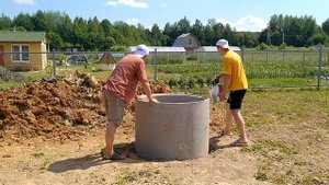 Копка колодца и откачка воды