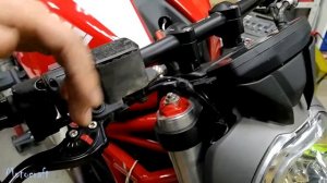 Ducati Monster 821 замена масла в вилке