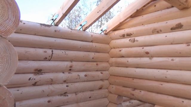 Сруб бани 2.8х6.0м со стропилами "Дунай". Цена в СПб 77.332 руб смотреть онлайн