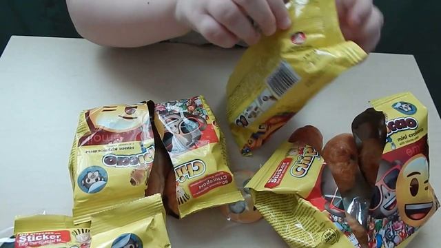 Чипикао круассаны ЭМОДЖИ фишки со стикером! Железная фишка ЭМОДЖИ! смотреть онлайн