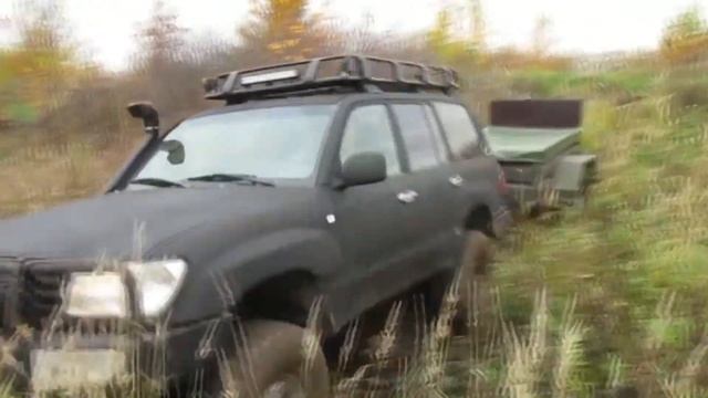 Военный прицеп OFF-ROAD для внедорожных целей. Специальный заказ и исполнение от Ателье Прицепов