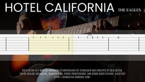 Hotel California - Eagles | EASY Guitar Lessons TAB - Guitar Tutorial