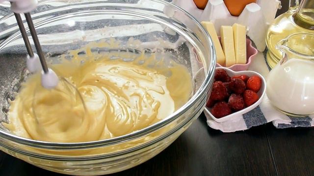 Himbeere und Schokolade! Diese 2 Zutaten, die jeder liebt! Einfaches Rezept! смотреть онлайн