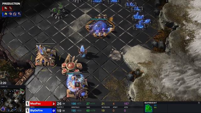 [SC2] Bly (Z) vs. MaxPax (P) | Ыу SHOW | Выпуск #23 смотреть онлайн