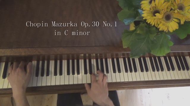 CHOPIN Mazurka Op.30 No.1 in C minor смотреть онлайн