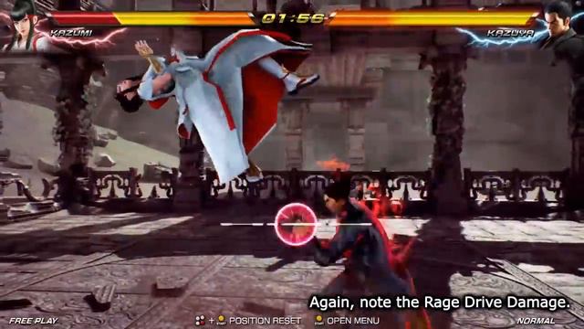 Kazuyas Arcade Version Rage Drive Was Super OP