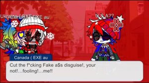 Canada.EXE and Ukraine.EXE backstory ( countryhumans.EXE au )