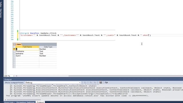 visual basic. net: update data in ms-access