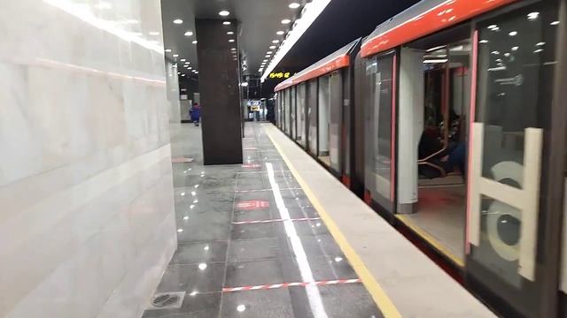 Новая Станция метро "АМИНЬЕВСКАЯ" БКЛ