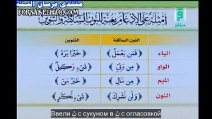 Айман Сувейд. 8. Правила нун с сукуном: ИДГАМ (примеры) (с субтитрами)