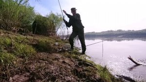 Рыбалка у колодца на р.Вятка в мае 2021г. Спиннинг, поплавок.