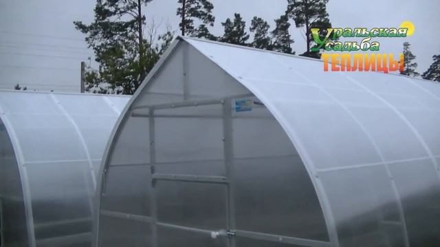 ШИКАРНЫЕ ТЕПЛИЦЫ КАПЛЕВИДНОЙ ФОРМЫ, МОЩНЫЕ ФЕРМЫ ИЗ ОЦИНКОВАННОЙ ПРОФИЛЬНОЙ ТРУБЫ 20Х40