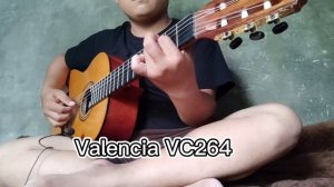Gitar Valencia VC264 Tes suara petikan dan genjrengan