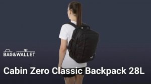 Обзор рюкзака для путешествий и самолета Cabin Zero Classic Backpack 28L