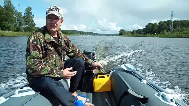 AQUA 3600 первый выход на воду.. смотреть онлайн