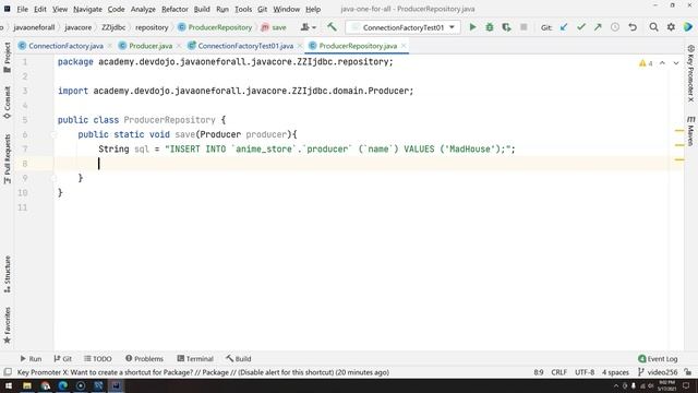 257 - JDBC pt 06 - Insering data with Statement смотреть онлайн