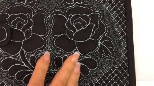 Узоры для стежки: "стиплинг", или "мозги". Урок 4.