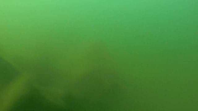 Подводный поиск Айфон 12 на карьере.